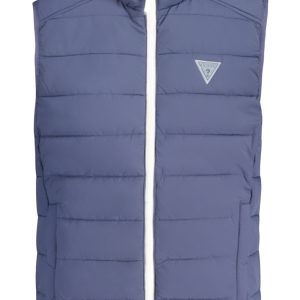 GUESS JEANS kamizelka męska, bezrękawnikE NIEBIESKIE