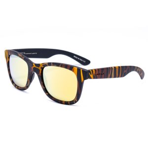Okulary ITALIA INDEPENDENT 0090-ZEF-044. Okulary przeciwsłoneczne, Kolor pomarańczowy. Unisex.