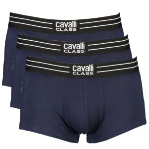 BOKSERKI MĘSKIE KLASY CAVALLI NIEBIESKIE