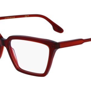 Okulary VICTORIA BECKHAM VB26535515610. EYEGLASSES, Kolor czerwony. Kobieta.