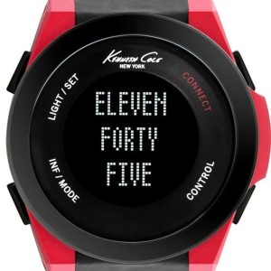 Zegarek KENNETH COLE 10022807. Kwarcowy, Kolor czarny. Mężczyzna.