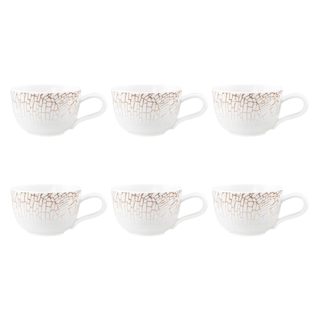 SELTMANN LIBERTY KRAKELEE Zestaw 6 filiżanek do espresso 90 ml