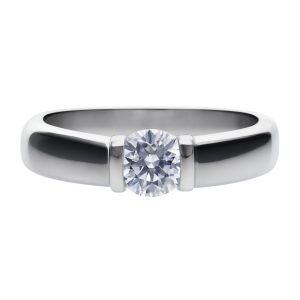 Biżuteria DIAMONFIRE 6112401082165. Pierścionek, Kolor szary. Kobieta.