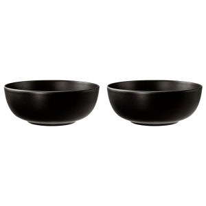 SELTMANN LIBERTY VELVET BLACK Zestaw 2 misek 20 cm