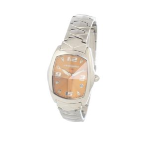 Zegarek CHRONOTECH CT7504L-06M. Kwarcowy, Kolor pomarańczowy. Kobieta.