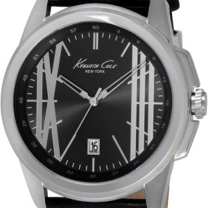 Zegarek KENNETH COLE IKC8095. Kwarcowy, Kolor czarny. Mężczyzna.