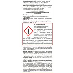 Chwastox Nowy Trio 390 SL zwalcza chwasty – 100 ml Sumin