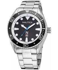 Zegarek Nautica N-83 Finn World NAPFWF117 – Czarna Elegancja na Stali