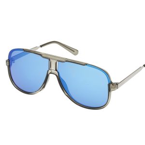 Okulary GUESS GO00060-6490C. Okulary przeciwsłoneczne, Kolor niebieski. Mężczyzna.