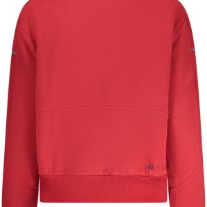 NORTH SAILS CZERWONA BLUZA DAMSKA Z ROZPINANYM NA ZAMEK
