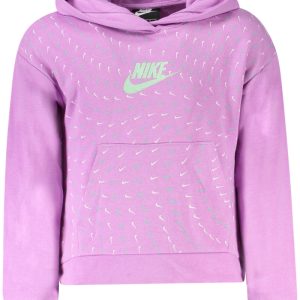 BLUZA NIKE Z ROZPINANYM NA ZAMEK DLA DZIEWCZĄT W KOLORZE FIOLETOWYM