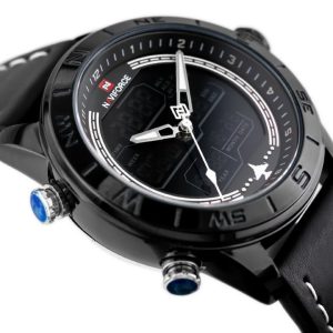 ZEGAREK MĘSKI NAVIFORCE - NF9144 (zn077a) - black/white + box