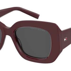 Okulary TOMMY HILFIGER TH-2224-S-LHF. Okulary przeciwsłoneczne, Kolor czerwony. Kobieta.