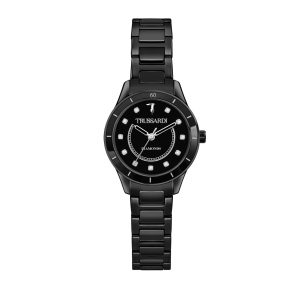 Zegarek TRUSSARDI R2453151501. Kwarcowy, Kolor czarny. Kobieta.