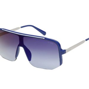 Okulary GUESS GO00054-0090C. Okulary przeciwsłoneczne, Kolor niebieski. Mężczyzna.
