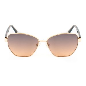 Okulary GUESS GU00102-5632F. Okulary przeciwsłoneczne, Kolor złoty. Kobieta.