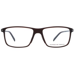 Okulary PORSCHE DESIGN P8336-56E. EYEGLASSES, Kolor brązowy. Mężczyzna.