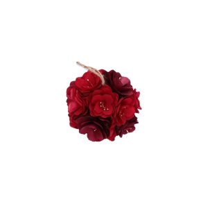 RITUALI DOMESTICI ROSESUROSE Zestaw 4 kul świątecznych 18 cm