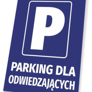 Tabliczka parkingowa: Parking dla odwiedzających