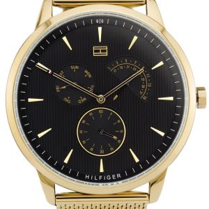 Męski Zegarek Tommy Hilfiger Brad 1710386 – Złota Elegancja Multifunkcyjna