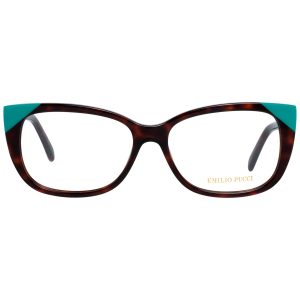 Okulary PUCCI EP5117-54056. EYEGLASSES, Kolor brązowy. Kobieta.