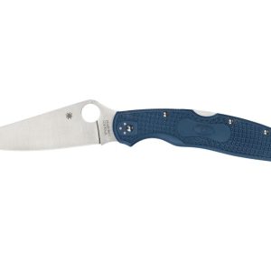 Spyderco POLICE 4 COBALT BLUE FRN CPM SPY27 PLAIN C07PCBL4