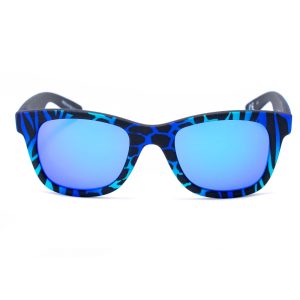 Okulary ITALIA INDEPENDENT 0090-ZEF-022. Okulary przeciwsłoneczne, Kolor niebieski. Unisex.