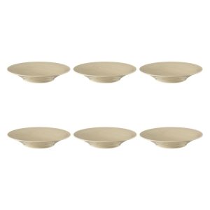SELTMANN BEAT COLOR GLAZE Zestaw 6 talerzy do zupy 22.5 cm