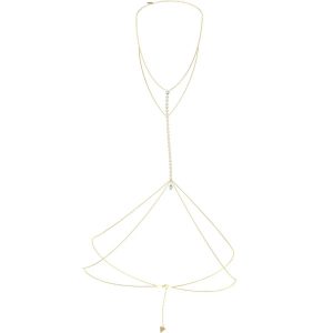 Biżuteria GUESS JUBN05201JWYG. BODY CHAIN, Kolor złoty. Kobieta.