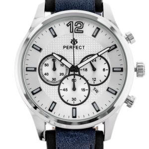 ZEGAREK MĘSKI PERFECT CH01L - CHRONOGRAF (zp354b) + BOX