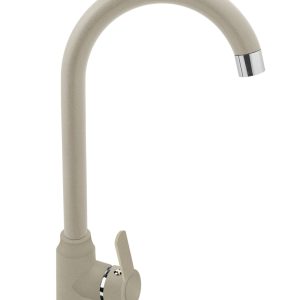 Pyramis Zlew. SPARTA PLUS (78x48), 1 1/2B 1D beż+ Bateria LUNGO