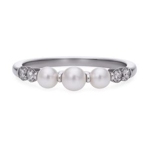 Biżuteria DIAMONFIRE 6119291082175. Pierścionek, Kolor szary. Kobieta.