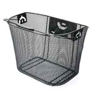 Koszyk na kierownicę CL-05 metalowy, czarny z klipem BOX-20 sztuk - Oficjalny Sklep Romet