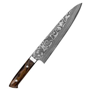 Takeshi Saji IW Ręcznie kuty nóż Szefa 24 cm VG-10