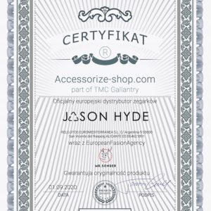 Zegarek JASON HYDE JH20014. Kwarcowy, Kolor biały. Kobieta.