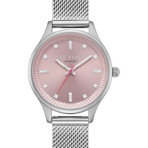 Zegarek TED BAKER TE50650001. Kwarcowy, Kolor różowy. Kobieta.