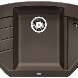 BLANCO ZIA 9 E Silgranit kawowy narożny