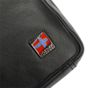 Nordee męska saszetka skóra naturalna torba na ramię z kieszeniami