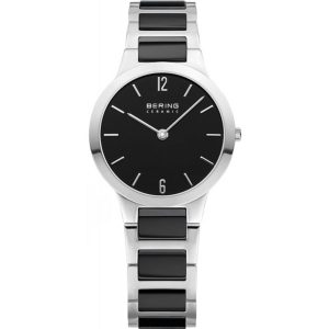 Zegarek BERING 30329-742. Kwarcowy, Kolor czarny. Kobieta.