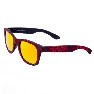 Okulary ITALIA INDEPENDENT 0090-ZEB-053. Okulary przeciwsłoneczne, Kolor czerwony. Unisex.