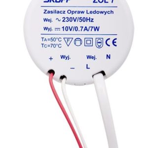 Zasilacz 10VDC / 7 W - ZOL-7