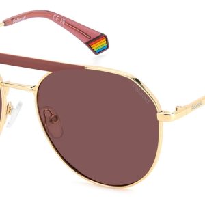 Okulary POLAROID PLD6211SXS45. Okulary przeciwsłoneczne, Kolor różowy. Unisex.