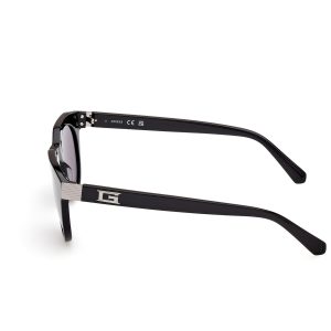 Okulary GUESS GU00214-4901A. Okulary przeciwsłoneczne, Kolor czarny. Mężczyzna.