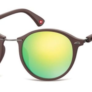 Okragle okulary przeciwsloneczne lustrzanki MS22E