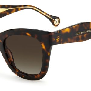 Okulary CAROLINA HERRERA CH-0015-S-086. Okulary przeciwsłoneczne, Kolor brązowy. Kobieta.