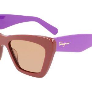 Okulary FERRAGAMO SF929S-209. Okulary przeciwsłoneczne, Kolor brązowy. Kobieta.