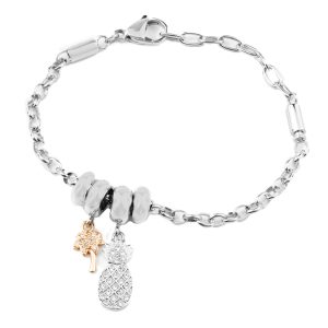 Biżuteria MORELLATO SCZ1101. WRIST, Kolor szary. Kobieta.