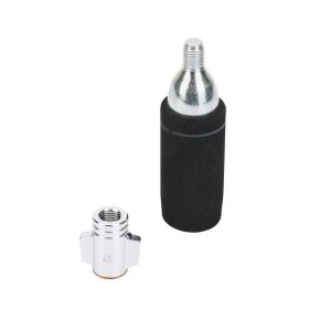 Pompka na naboje CO2 mod. AC-09 AV FV mini,AL srebrna AIRACE - Oficjalny Sklep Romet