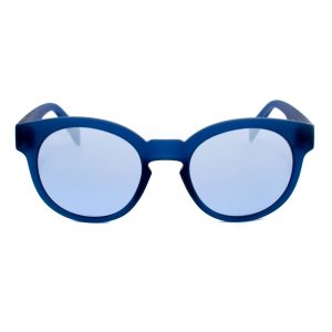 Okulary ITALIA INDEPENDENT 0909-021-000. Okulary przeciwsłoneczne, Kolor niebieski. Unisex.