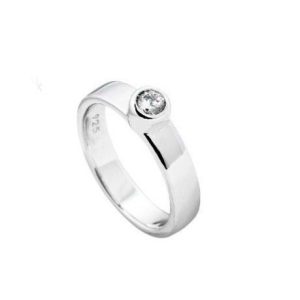 Biżuteria DIAMONFIRE 6112331082175. Pierścionek, Kolor szary. Kobieta.